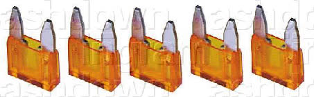 Ashdown Ingram Mini Blade Fuse 5A 5 Pack Part No. 63-99005 FUSE ASHDOWN INGRAM - Micks Gone Bush