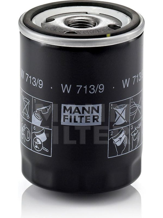 Mann W713/9 Engine Oil Filter for Land Rover Defender and Discovery Engine Oil Filter Mann-Filter    - Micks Gone Bush
