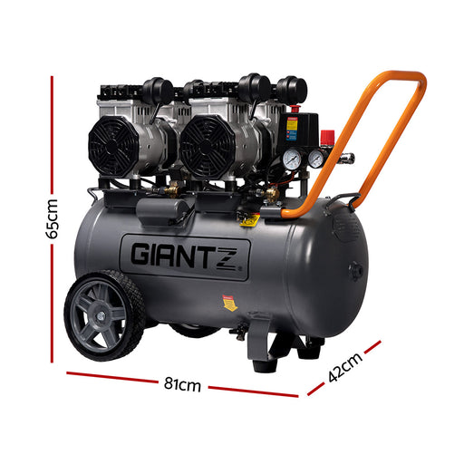 Quiet & Efficient Giantz 3.0HP 50L Oil-Free Electric Air Compressor Tools > Air Compressor Giantz    - Micks Gone Bush