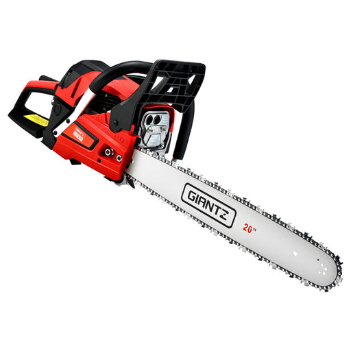 Giantz 52CC Petrol Chainsaw 20 Bar Commercial Pruning Saw with E-Start Tools > Industrial Tools Giantz    - Micks Gone Bush