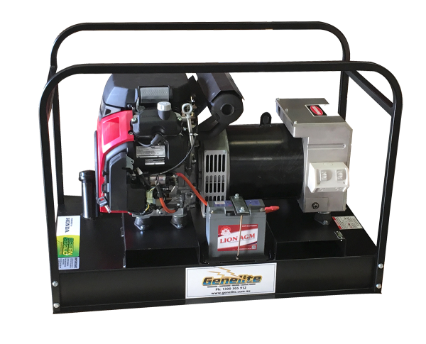 Genelite Honda GX630 12.5kVA Generator 50L Base Tank Generator Genelite    - Micks Gone Bush