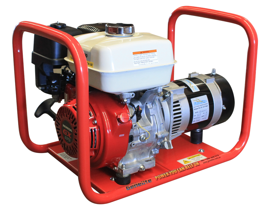 Genelite Honda GX270 4.5kVA Generator Worksite Approved - The Top Choice Among Generators Australia Business & Industrial Genelite    - Micks Gone Bush