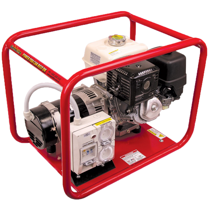 Genelite Honda GX340 6kVA Generator - The Reliable Worksite Power Solution, Fully Approved and Backed by a 2-Year Warranty! Business & Industrial Genelite    - Micks Gone Bush