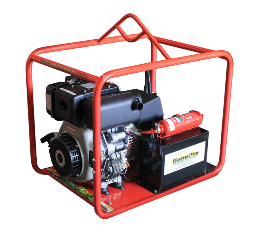 Yanmar Diesel 6.5kVA Mine Spec Generator Business & Industrial Genelite    - Micks Gone Bush