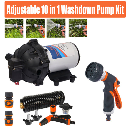 Versatile Rinse 12V Washdown Pump Kit for Caravans and Boats Tools > Pumps Micks Gone Bush    - Micks Gone Bush