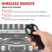 X-BULL Winch Solenoid Relay Wiring Controller 500A 12V and 150ft Wireless Remote 4T Block Pulley Auto Accessories > 4WD & Recovery Micks Gone Bush    - Micks Gone Bush