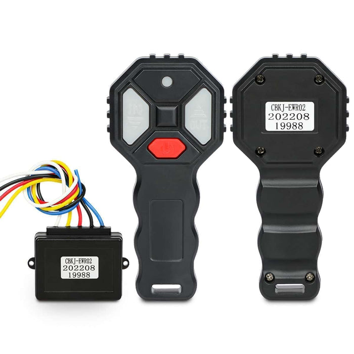 X-BULL Winch Solenoid Relay Wiring Controller 500A 12V and 150ft Wireless Remote 4T Block Pulley Auto Accessories > 4WD & Recovery Micks Gone Bush    - Micks Gone Bush