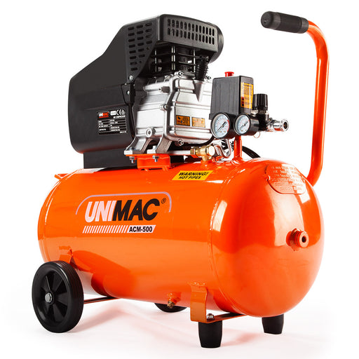 Portable Power UNIMAC 3HP 50L Air Compressor with Direct Pump Tools > Air Compressor Micks Gone Bush    - Micks Gone Bush
