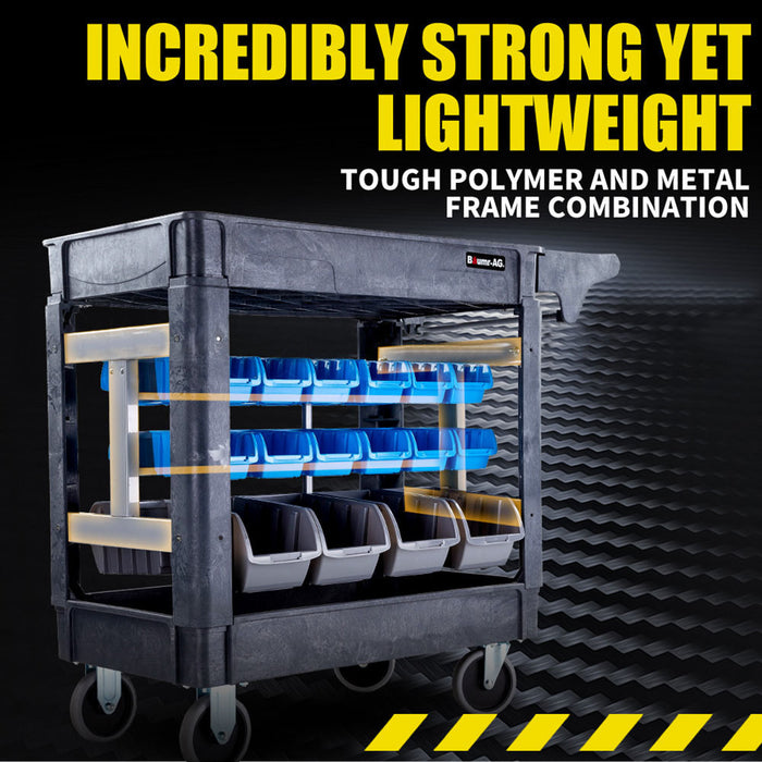 Baumr-AG Tough Utility Storage Trolley for Workshop Tool Organization Tools > Tools Storage Micks Gone Bush    - Micks Gone Bush