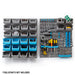 Baumr-AG 44 Compartment Wall Mounted Storage Bin Rack for Tools Tools > Tools Storage Micks Gone Bush    - Micks Gone Bush
