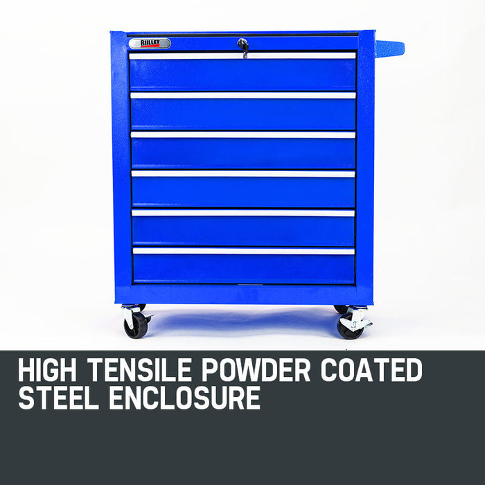 Blue 6 Drawer Tool Storage Cabinet Trolley for Mechanics Tools > Tools Storage Micks Gone Bush    - Micks Gone Bush