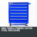 Blue 6 Drawer Tool Storage Cabinet Trolley for Mechanics Tools > Tools Storage Micks Gone Bush    - Micks Gone Bush