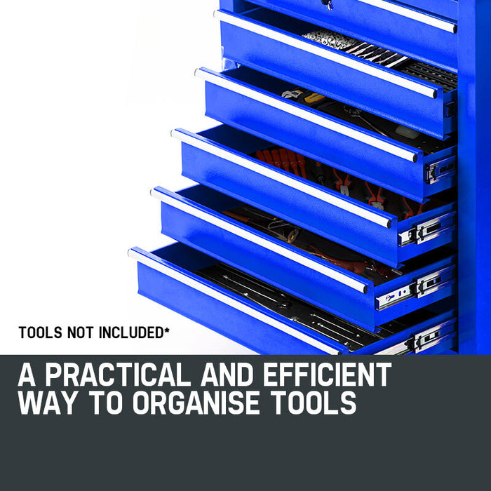 Blue 6 Drawer Tool Storage Cabinet Trolley for Mechanics Tools > Tools Storage Micks Gone Bush    - Micks Gone Bush