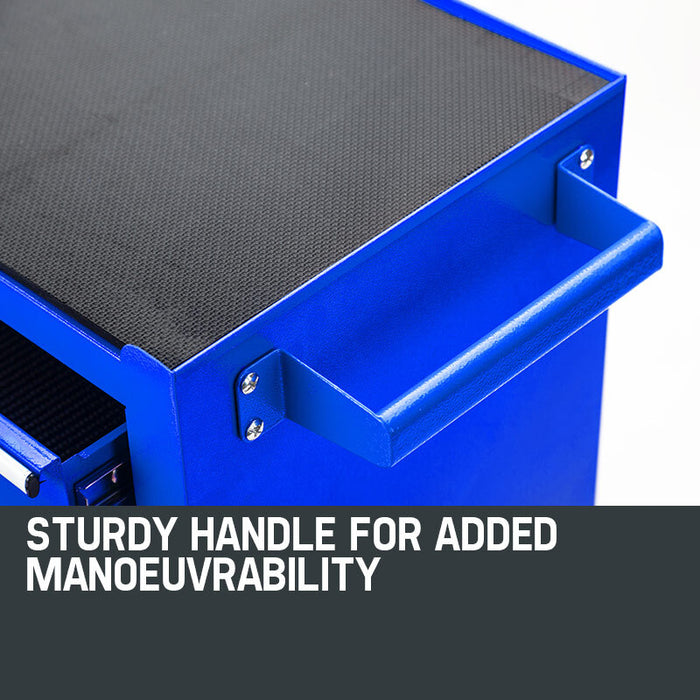 Blue 6 Drawer Tool Storage Cabinet Trolley for Mechanics Tools > Tools Storage Micks Gone Bush    - Micks Gone Bush