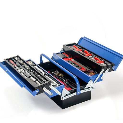 Your Handy Companion BULLET 118pc Metal Spanner and Toolbox Socket Set Tools > Tools Storage Cantilever    - Micks Gone Bush