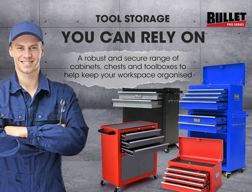 Your Handy Companion BULLET 118pc Metal Spanner and Toolbox Socket Set Tools > Tools Storage Cantilever    - Micks Gone Bush
