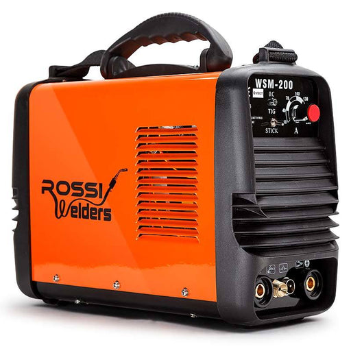 ROSSI Welder Inverter 200 Amp Welding Machine TIG ARC MMA DC WSM200 Portable Tools > Power Tools ROSSI    - Micks Gone Bush