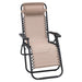 Zero Gravity Reclining Outdoor Beach Chair - Beige Furniture > Bar Stools & Chairs Micks Gone Bush    - Micks Gone Bush