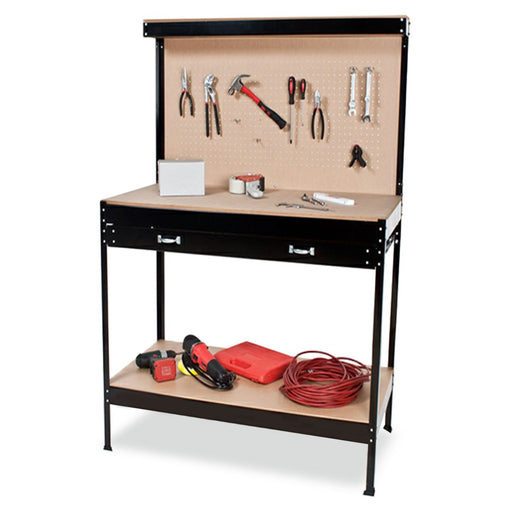 Kartrite Heavy-Duty Workbench with Pegboard Drawer and Shelf Storage Tools > Tools Storage Kartrite    - Micks Gone Bush