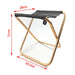 Aluminum Camping Stool Portable Folding Sports Travel Camp Fishing Chair Outdoor Small Outdoor > Camping Micks Gone Bush    - Micks Gone Bush
