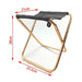 Aluminum Camping Stool Portable Folding Sports Travel Camp Fishing Chair Outdoor Small Outdoor > Camping Micks Gone Bush    - Micks Gone Bush