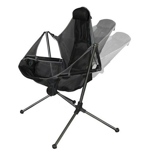 Luxury Foldable Camping Swing Chair with Recliner and Cup Holder Furniture > Outdoor Micks Gone Bush    - Micks Gone Bush
