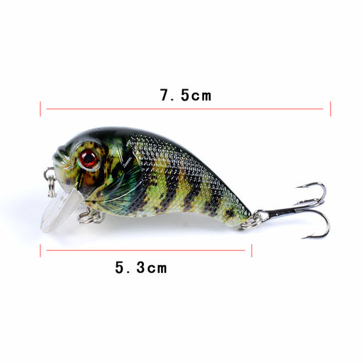 6x Popper Poppers 5cm Fishing Lure Lures Surface Tackle Fresh Saltwater Outdoor > Fishing Micks Gone Bush    - Micks Gone Bush