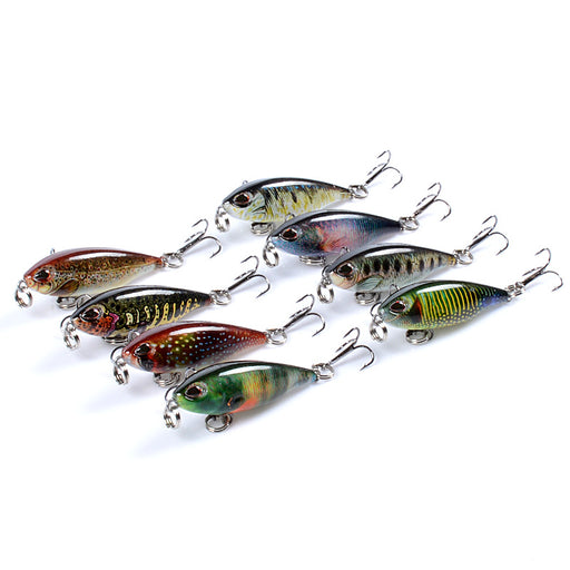 8x Popper Poppers 4.8cm Fishing Lure Lures Surface Tackle Fresh Saltwater Outdoor > Fishing Micks Gone Bush    - Micks Gone Bush