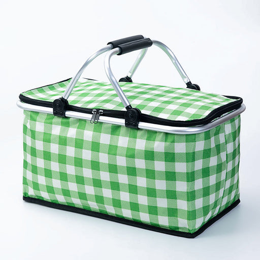 Insulated Portable Picnic Basket with Aluminum Film and Oxford Cloth Outdoor > Picnic Micks Gone Bush    - Micks Gone Bush