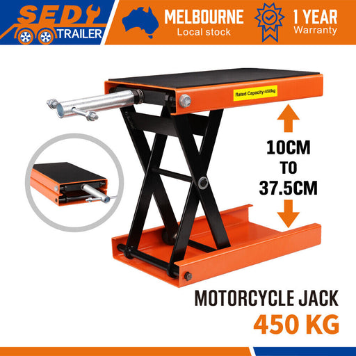 Support for Repairs 205KG Motorcycle Lift Jack Stand with Work Bench Tools > Other Tools Micks Gone Bush    - Micks Gone Bush