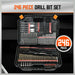 Complete Drilling Solution 246Pc Combination Drill Bit Set for Various Materials Tools > Other Tools Micks Gone Bush    - Micks Gone Bush