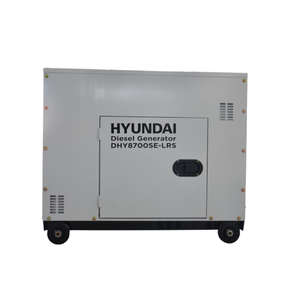 Hyundai 8kVA AVR Diesel Portable Generator with Remote Start and Long Range Tank Business & Industrial Hyundai    - Micks Gone Bush
