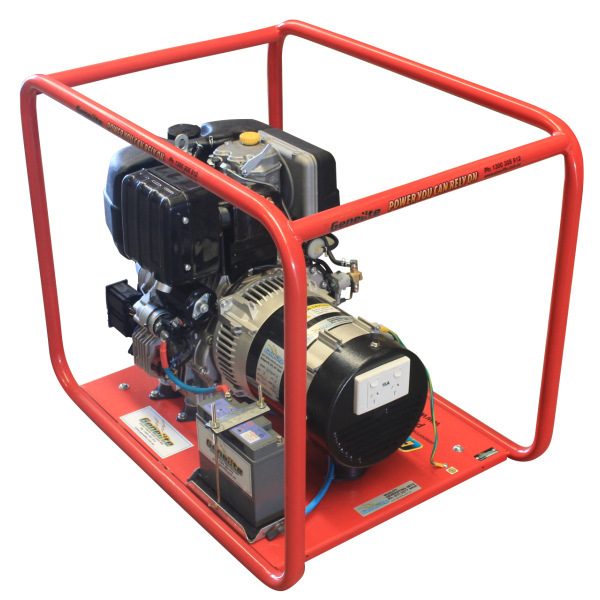 8kVA Diesel Generator with Electric Start by Genelite Powered by Kohler Generator Genelite    - Micks Gone Bush