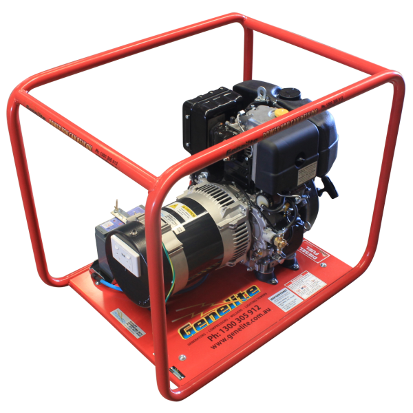 8kVA Diesel Generator with Electric Start by Genelite Powered by Kohler Generator Genelite    - Micks Gone Bush