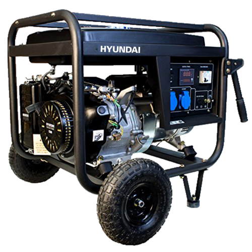 Hyundai Heavy-Duty 8kVA AVR Petrol Portable Generator with Long Run Time Business & Industrial Hyundai    - Micks Gone Bush